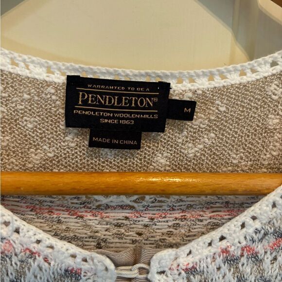 Pendleton Multi Colored Knit Cardigan size M - Picture 6 of 7